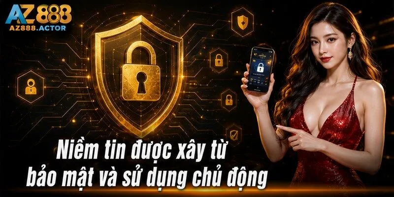 Niềm tin được xây từ bảo mật và sử dụng chủ động